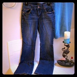 Maurices Med Wash Curvy Jeans
